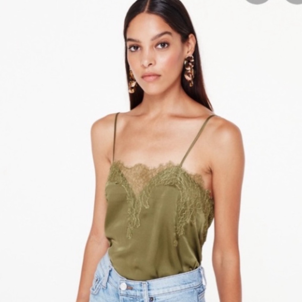 Cami NYC Sweetheart Cami in Moss